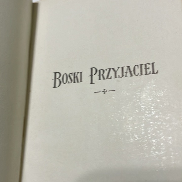 Boski Przyjaciel Vintage Polish Catholic Prayer Book Genuine Leather - Picture 13 of 16